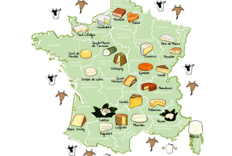 Quesos de Francia