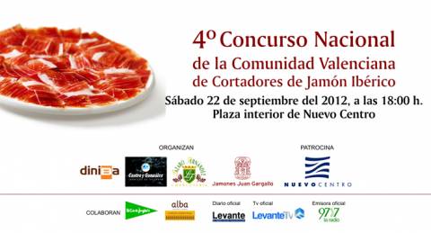 4° Concurso Nacional de la Comunidad Valenciana de Cortadores de Jamón Ibérico